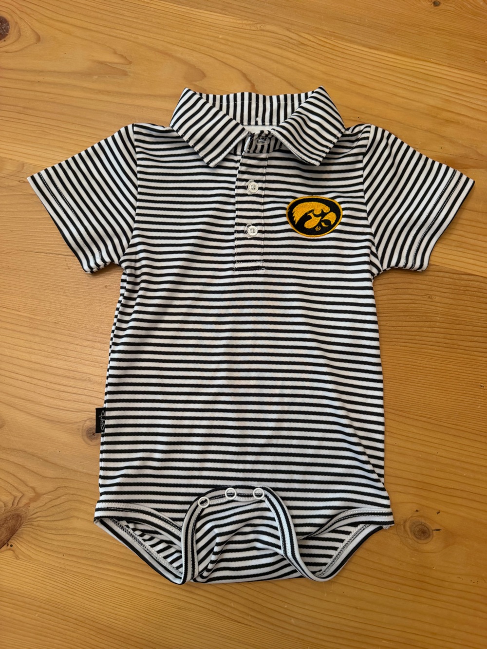 Iowa Hawkeyes Polo Onesie